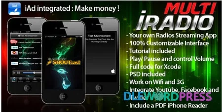 Multi iRadio - Unlimited Radio - iAd Make Money