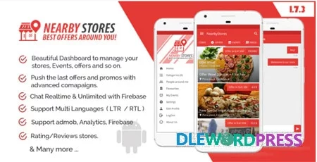 NearbyStores  v1.2.2 - Offers, Events & Chat Realtime + Firebase