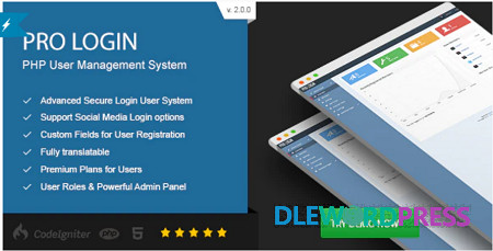 Pro Login V2.1.0 Advanced Secure Php User Management System