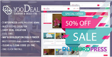 Yoodeal V1.2.1 - Coupon, Deal & Online Quotation 1 Yoodeal V1.2.1 - Coupon, Deal & Online Quotation
