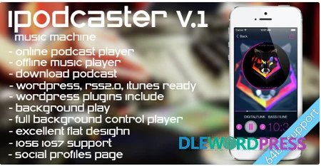 iPodcaster - music machine for iPhone v1 Full Applications