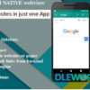 Multi Web App Android Native WebView WebToApp template with Admob and Push Notifications