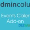 ADMIN COLUMNS PRO EVENTS CALENDAR ADDON 1.5