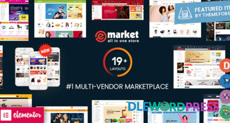 EMarket V7.1.0 – Multi Vendor MarketPlace WordPress Theme