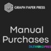 Graph Paper Press Sell Media Manual Purchases Addon 1.0.3
