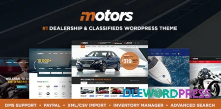 Motors V5.4.3 – Car Dealer, Rental & Classifieds WordPress Theme