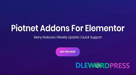 Piotnet Addons For Elementor Pro V7.0.15 NULLED – Addons For Elementor