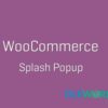 WooCommerce Splash Popup