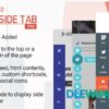 Easy Side Tab Pro V2.0.5 – Responsive Floating Tab Plugin For WordPress