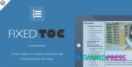 Fixed TOC v3.1.25 – Table Of Contents For WordPress Plugin 2 Fixed TOC v3.1.25 – Table Of Contents For WordPress Plugin