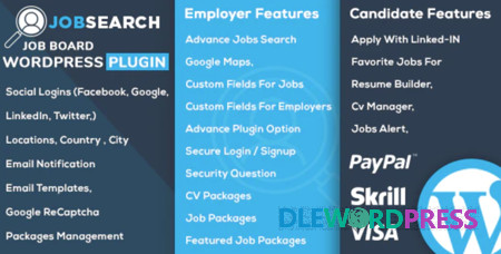 JobSearch V1.5.0 WP Job Board WordPress Plugin