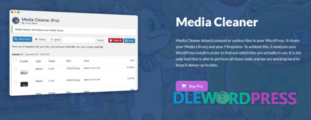 Media Cleaner Pro V5.6.4 Removes Unused Files From WordPress