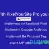 PixelYourSite Pro V7.6.1 Addons – Powerful WordPress Plugin For FaceBook