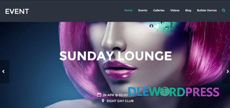 Themify Event V2.1.4 – Responsive Theme For Bands Nightclubs Restaurants Bars