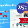 WP Mega Menu Pro V2.1.3 – Responsive Mega Menu Plugin For WordPress