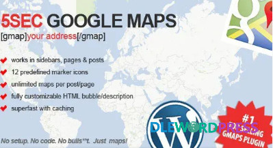 5sec Google Maps of WordPress Plugin V1.43 - Codecanyon 1 5sec Google Maps of WordPress Plugin V1.43 - Codecanyon