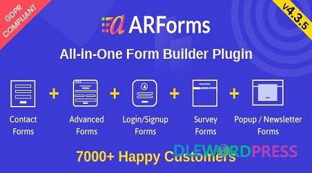 ARForms V5.8.1 – WordPress Form Builder Plugin