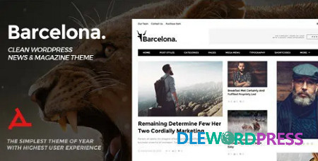 Barcelona – Clean News & Magazine V2.0 - Themeforest 1 Barcelona – Clean News & Magazine V2.0 - Themeforest