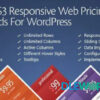 CSS3 Responsive WordPress Compare Pricing Tables V11.1 Codecanyon