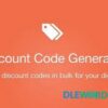 Discount Code Generator Addon V1.1 Easy Digital Downloads