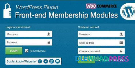 Front-end Membership Modules V1.6.9 - Codecanyon 1 Front-end Membership Modules V1.6.9 - Codecanyon