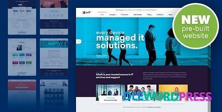 Nanosoft Theme For IT Solutions And Services Company