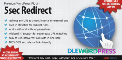5Sec Redirect of WordPress Plugin V1.30 - Codecanyon 1 5Sec Redirect of WordPress Plugin V1.30 - Codecanyon