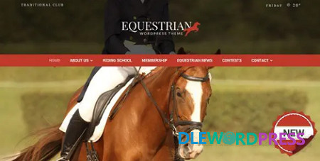 Equestrian – Horses & Stables V4.4.3 - Themeforest 1 Equestrian – Horses & Stables V4.4.3 - Themeforest