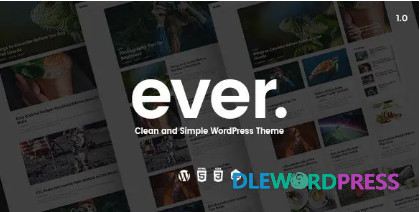 Ever – Clean and Simple V1.2.3 Themeforest