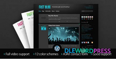 Fast Blog V1.7.4 Themeforest