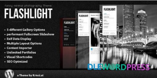 Flashlight – Fullscreen Background Portfolio Theme V4.3 Themeforest