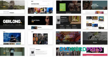 Gerlong – Responsive One Page & Multi Page Portfolio Theme V1.1.4 - Themeforest 1 Gerlong – Responsive One Page & Multi Page Portfolio Theme V1.1.4 - Themeforest