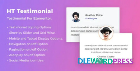 HT Testimonial For Elementor V1.0.1 - Codecanyon 2 HT Testimonial For Elementor V1.0.1 - Codecanyon