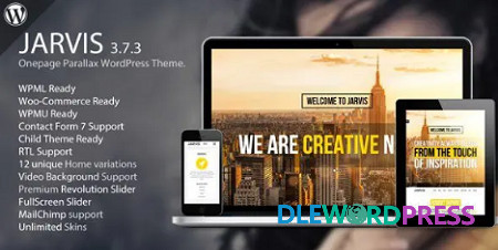Jarvis – Onepage Parallax V3.9.1 - Themeforest 1 Jarvis – Onepage Parallax V3.9.1 - Themeforest