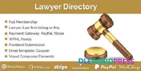 Lawyer Directory V1.2.3 Codecanyon