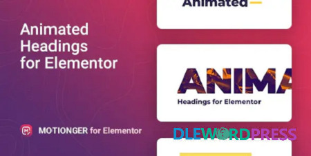 Motionger – Animated Heading for Elementor V2.0.1 - Codecanyon 2 Motionger – Animated Heading for Elementor V2.0.1 - Codecanyon