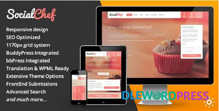 SocialChef – Social Recipe WordPress Theme V1.31.1 - Themeforest 1 SocialChef – Social Recipe WordPress Theme V1.31.1 - Themeforest