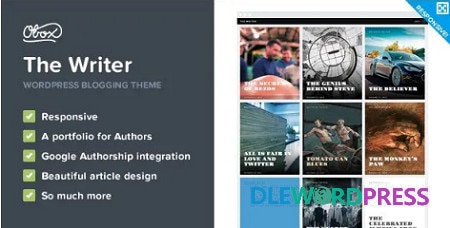 The Writer – Premium WordPress Blogging Theme V1.2.5 - Themeforest 1 The Writer – Premium WordPress Blogging Theme V1.2.5 - Themeforest
