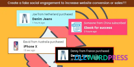 Trustify – WordPress Fake Social Evidence V2.1 - Codecanyon 1 Trustify – WordPress Fake Social Evidence V2.1 - Codecanyon