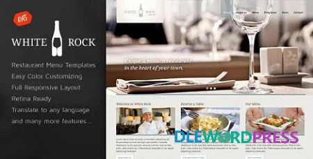 White Rock – Restaurant & Winery Theme V3.4 - Themeforest 1 White Rock – Restaurant & Winery Theme V3.4 - Themeforest