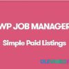 Simple Paid Listings Addon V1.4.1 WP Job Manager
