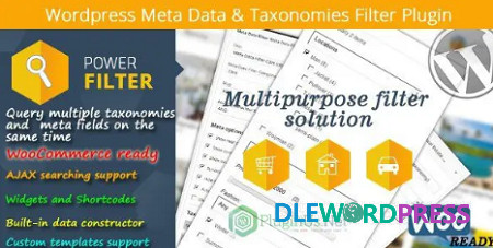 WordPress Meta Data Taxonomies Filter V2.2.5 Codecanyon