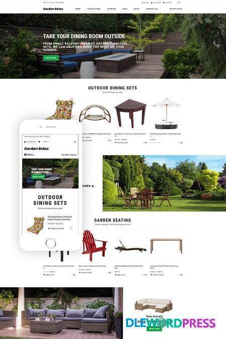 Garden Relax – Furniture Ready-To-Use Clean Shopify Theme