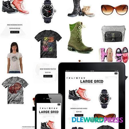 Large Grid WooCommerce Theme V3.0.0 - Dessign Themes 1 Large Grid WooCommerce Theme V3.0.0 - Dessign Themes