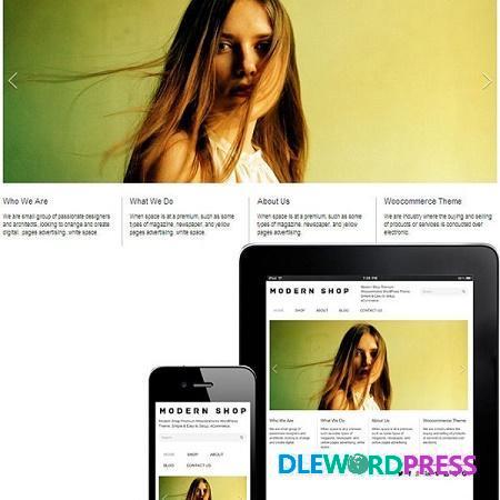 Modern Shop WooCommerce Themes V3.0.0 Dessign Themes