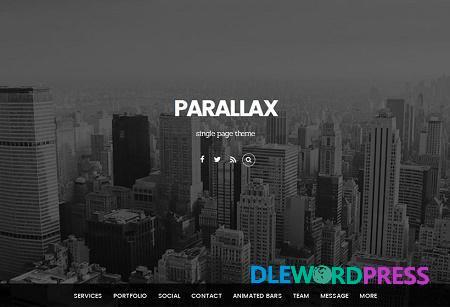 Parallax WordPress Theme V5.1.8 Themify