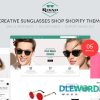 Rixno Creative Sunglasses Shop Shopify Theme