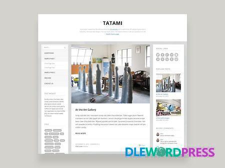 Elmastudio Tatami WordPress Theme V1.0.9 – Elma Studio