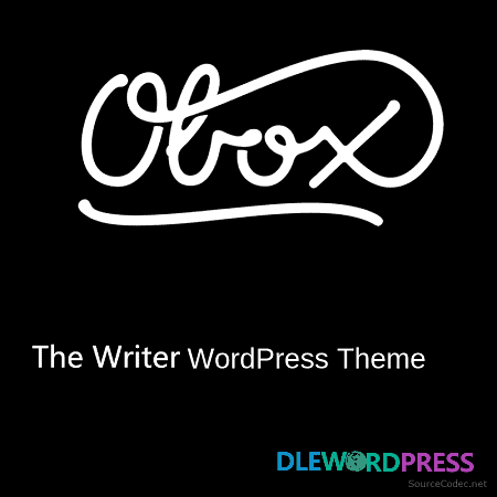 OboxThemes The Writer WordPress Theme V1.2.4 – OboxThemes