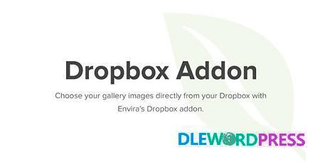 Envira Gallery Dropbox Importer Addon V1.3.3 – Envira Gallery